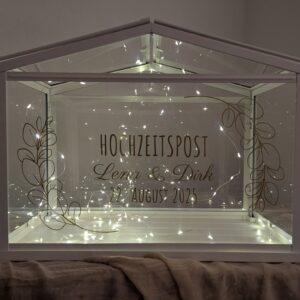 Gewächshaus „Hochzeitspost“ zur Miete